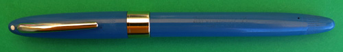 SHEAFFER STATESMAN SNORKEL, BLUE, MED/FINE